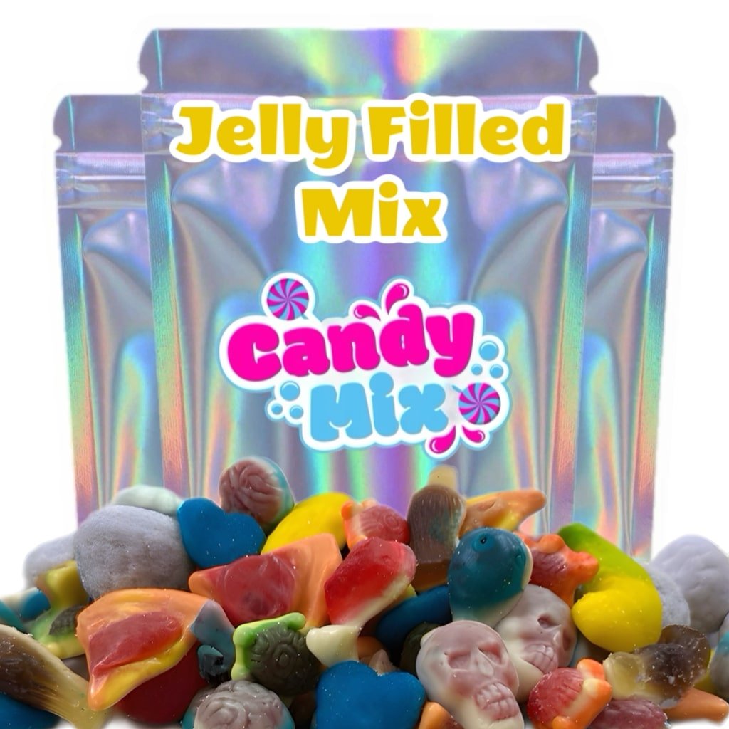 Pick and Mix Sweets - Jelly Filled Mix 500g - Candy Mail UK