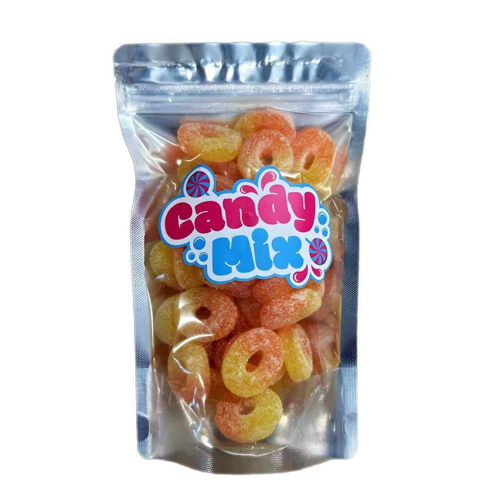 Pick and Mix Sweets - Peach Rings 250g - Candy Mail UK