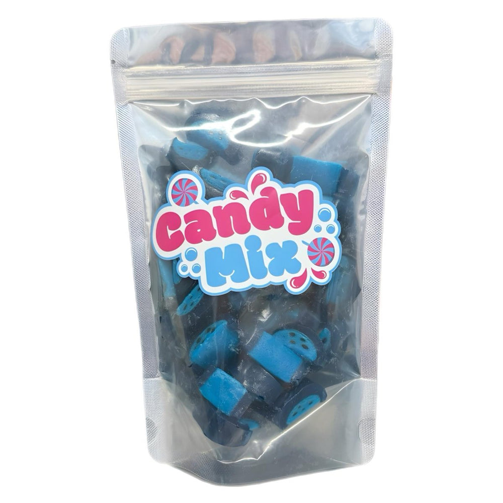 Pick and Mix Sweets - Raspberry Liquorice Slices 250g - Candy Mail UK