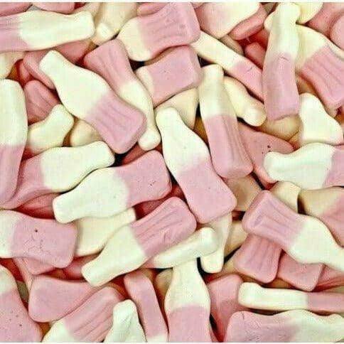 Pick and Mix Sweets - Strawberry Milkshake Bottles 250g - Candy Mail UK