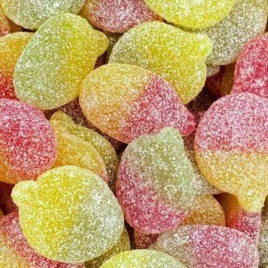Pick and Mix Sweets - Vegan Fizzy Sour Apples 250g - Candy Mail UK