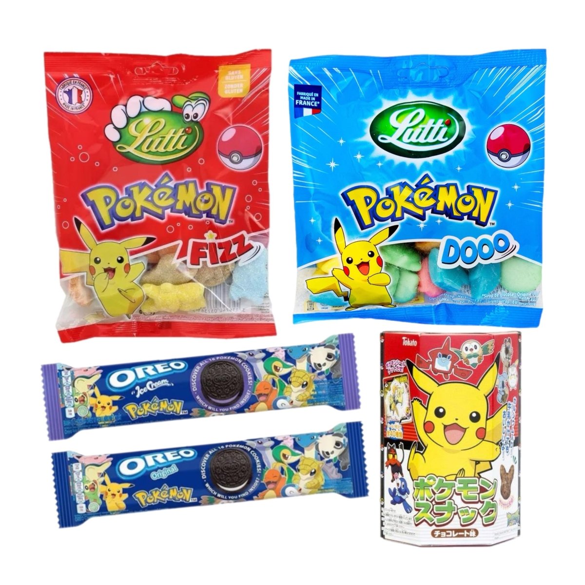 Pokemon Snack Bundle - Candy Mail UK