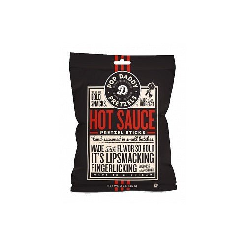 Pop Daddy Pretzels Hot Sauce 85g - Candy Mail UK