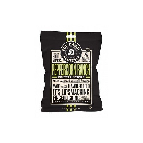 Pop Daddy Pretzels Peppercorn Ranch 85g - Candy Mail UK