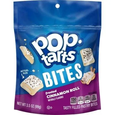 Pop Tart Bites Frosted Cinnamon Roll 99g - Candy Mail UK