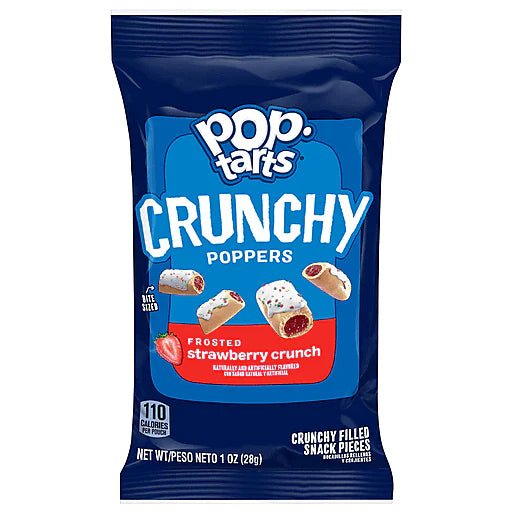 Pop Tart Crunchy Poppers Frosted Strawberry Crunch 28g - Candy Mail UK