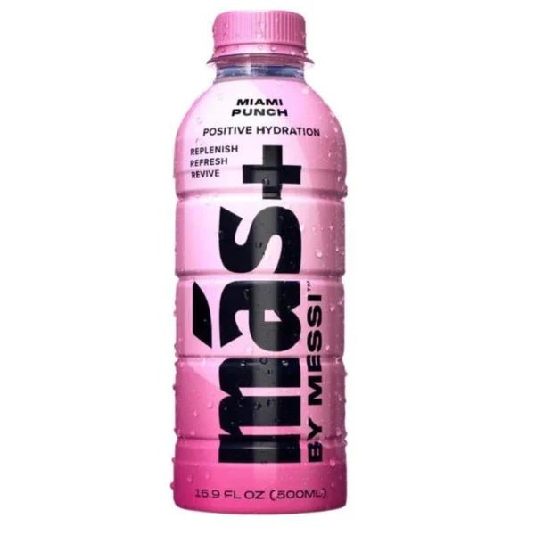 (Pre - Order) MAS+ By Messi Drink Miami Punch 500ml - Candy Mail UK