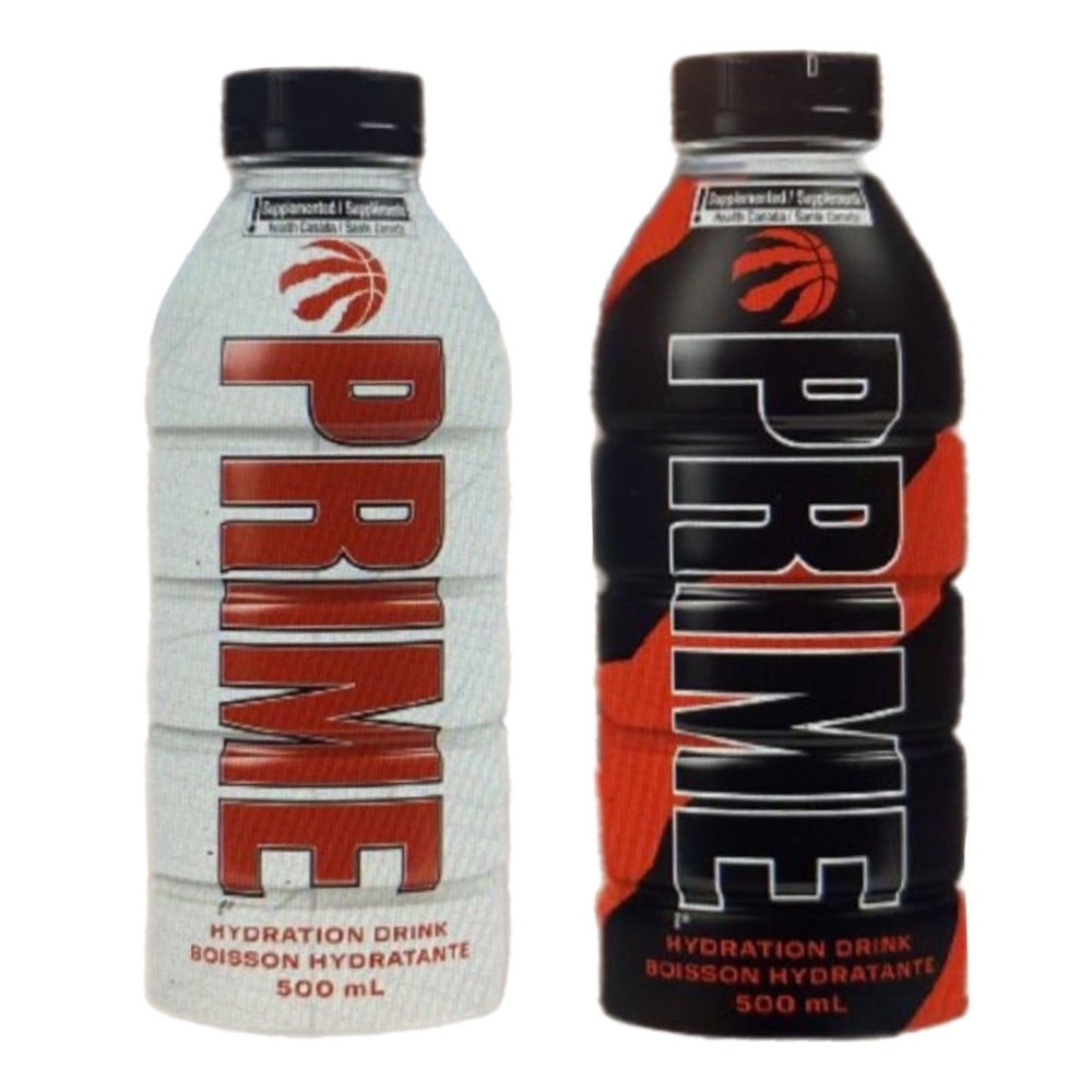 (Pre - Order) Toronto Raptors Prime Limited Edition Twin Pack 2x 500ml - Candy Mail UK