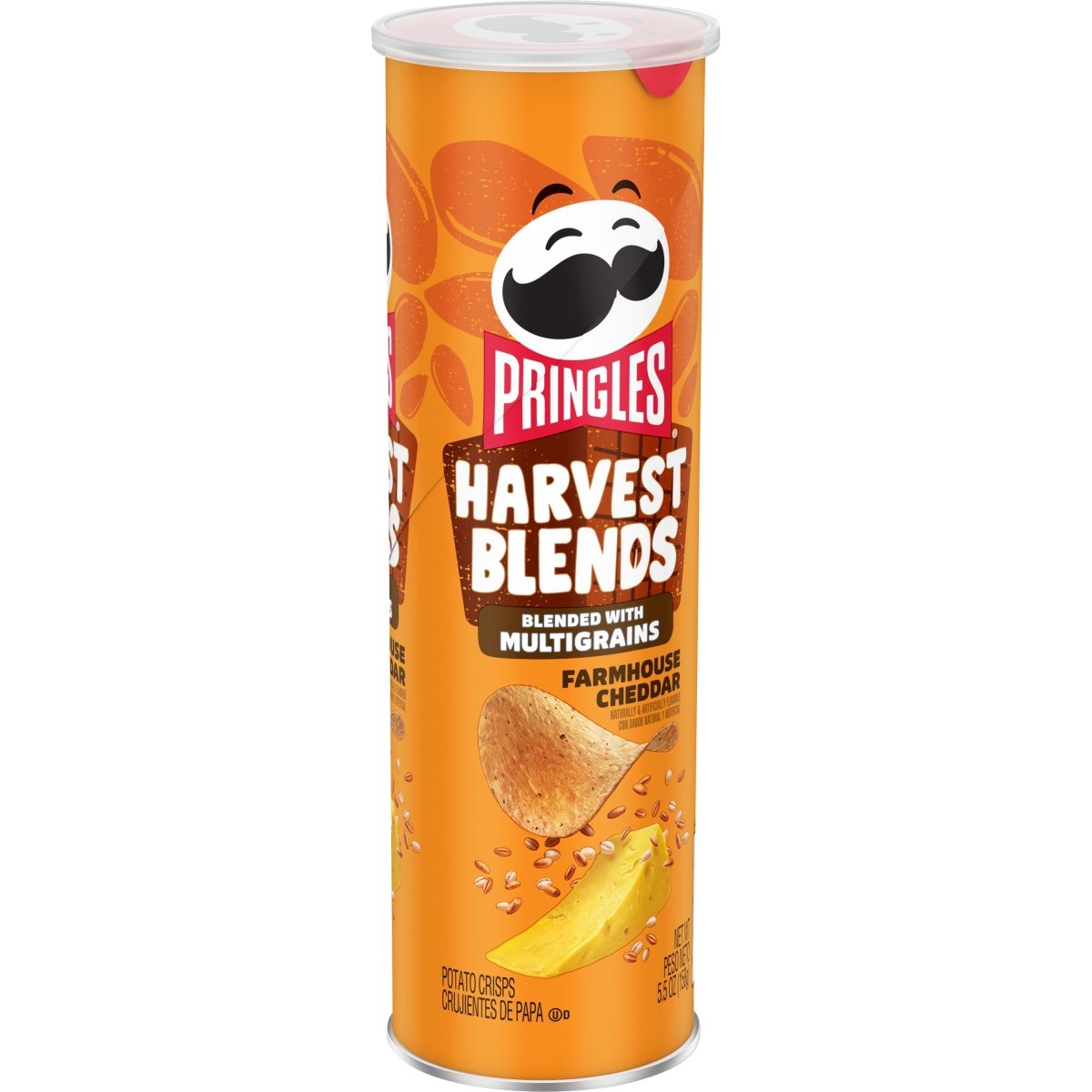 Pringles Harvest Blends Farmhouse Cheddar Crisps 158g - Candy Mail UK