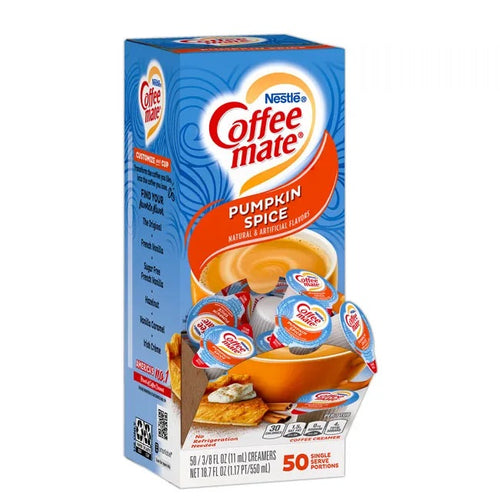 Coffee Mate Single Serve Creamers Pumpkin Spice 50ct