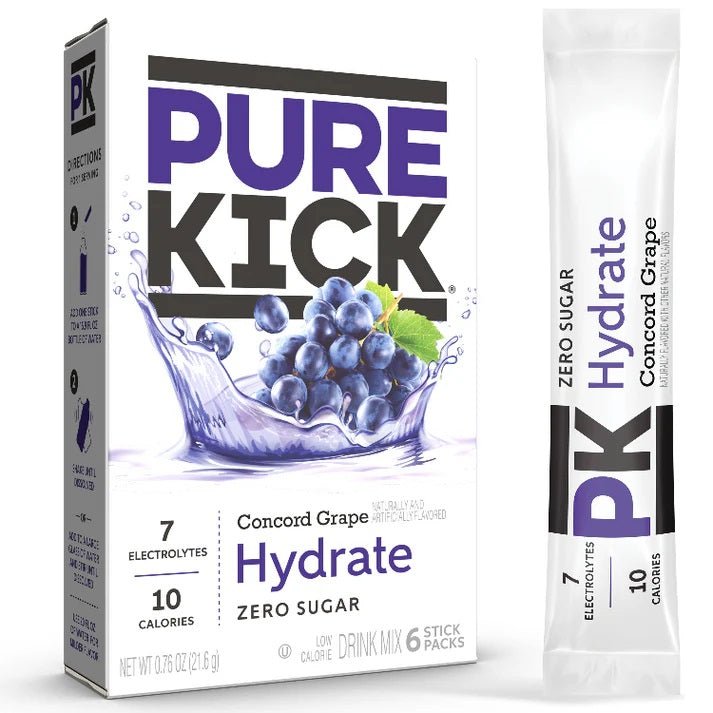 Pure Kick Hydration Drink Mix Concord Grape 22g - Candy Mail UK