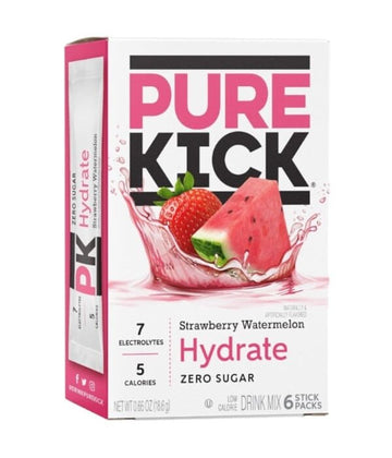 Pure Kick X Strawberry Watermelon Energy Drink Mix 18g