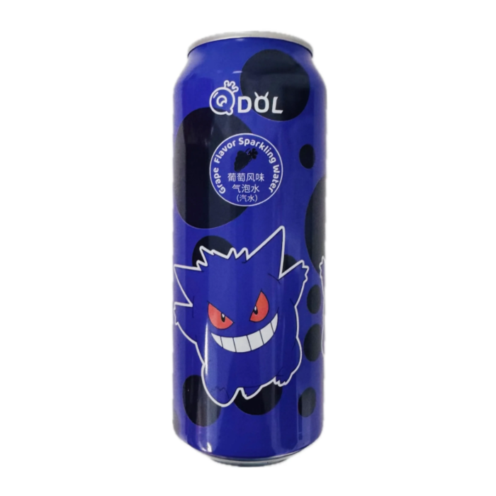 QDOL Pokemon Grape Flavor Sparkling Water (Gengar) 500ml