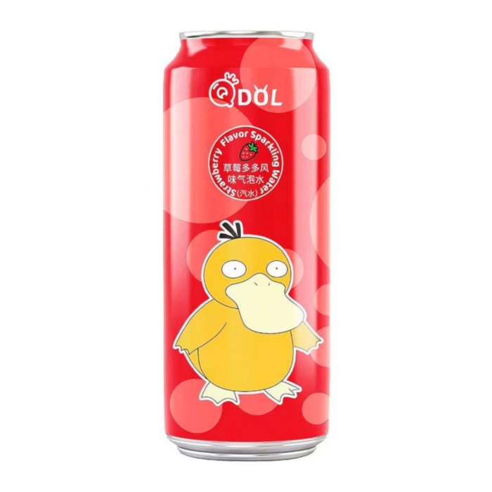 QDOL Pokémon Strawberry Flavour Sparkling Water (Psyduck) 500 ml