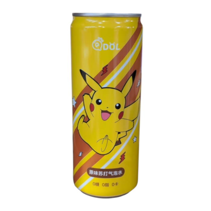 Qdol Pokemon Original Flavour Soda (Pikachu) 330ml