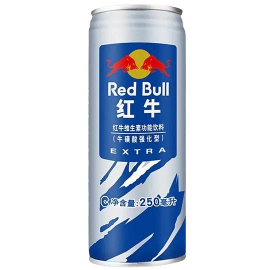 Red Bull Blue Extra Energy (China) 250ml (Damaged Can) - Candy Mail UK