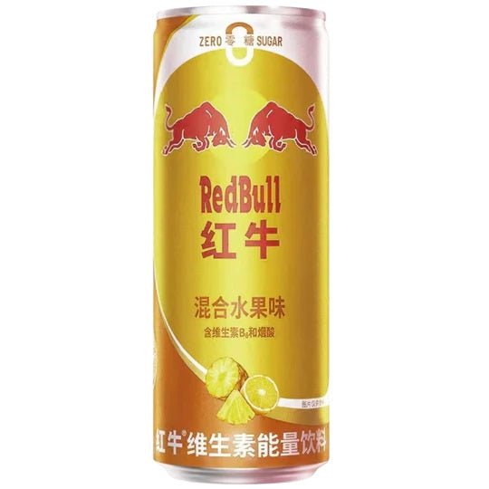 Red Bull Mixed Fruit Zero Sugar (China) 325ml - Candy Mail UK