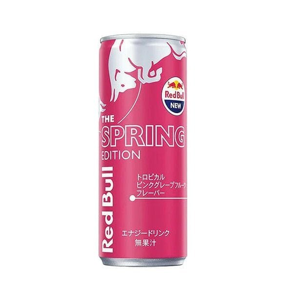 Red Bull Spring Edition Tropical Grapefruit (Japan) 250ml (Damaged Can) - Candy Mail UK