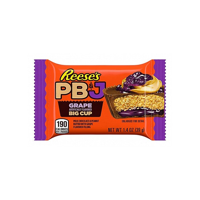 Reese's PB&J Grape Big Cup 39g - USA Candy