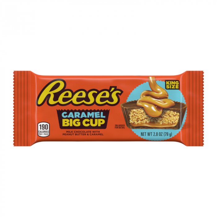 Reese's Caramel Cup Big Cup Kingsize 79g - Candy Mail UK