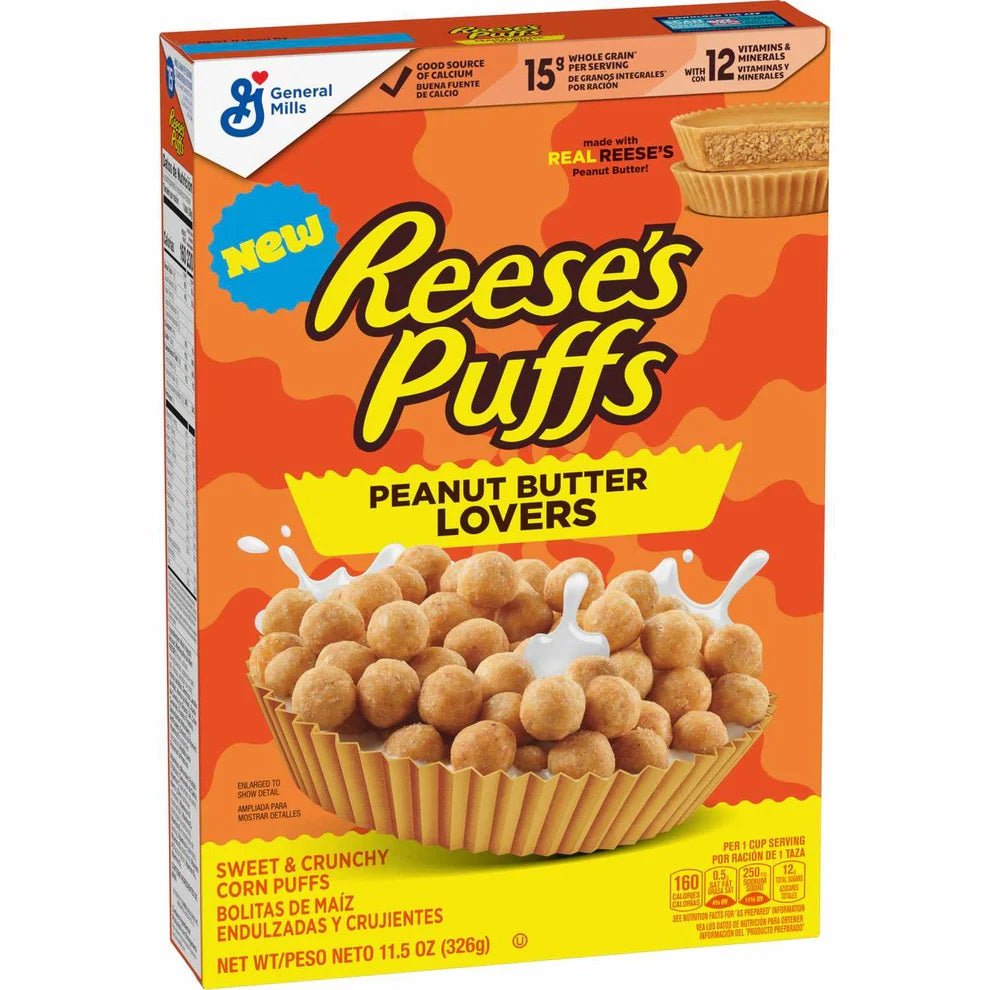 Reese's Puffs Peanut Butter Lovers 326g - Candy Mail UK