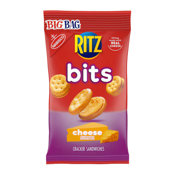 Ritz Bitz Cheese Big Bag 85g best before 30/04/26 - Candymail UK