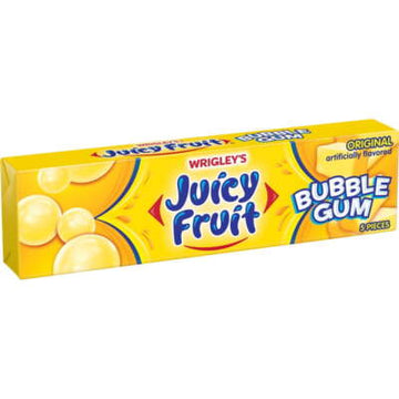 Juicy Fruit Bubble Gum 5pcs