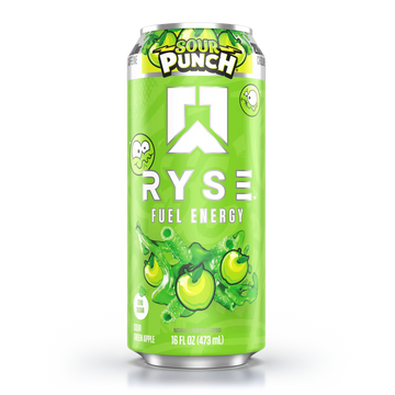 Ryse Energy Sour Punch Sour Green Apple 473ml