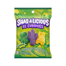 SHAQ - A - LICIOUS Sour Gummies 175g - Candy Mail UK