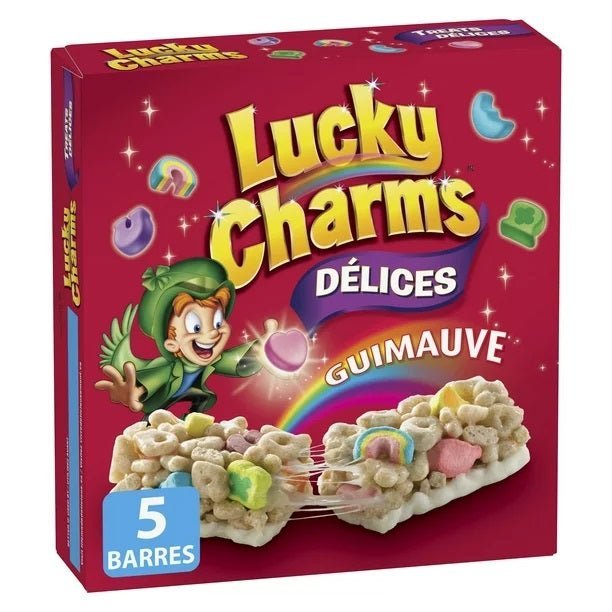 Single Bar Lucky Charms Treat Bar (Canada) 24g - Candy Mail UK