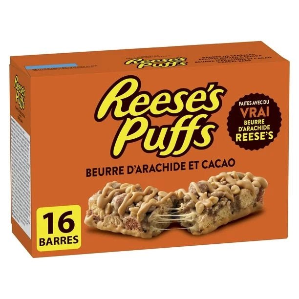 Single Bar Reese's Puffs Treat Bar (Canada) 24g - Candy Mail UK