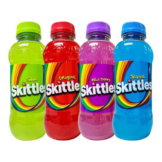 Skittles Soda Bundle 4 x 355ml - Candy Mail UK