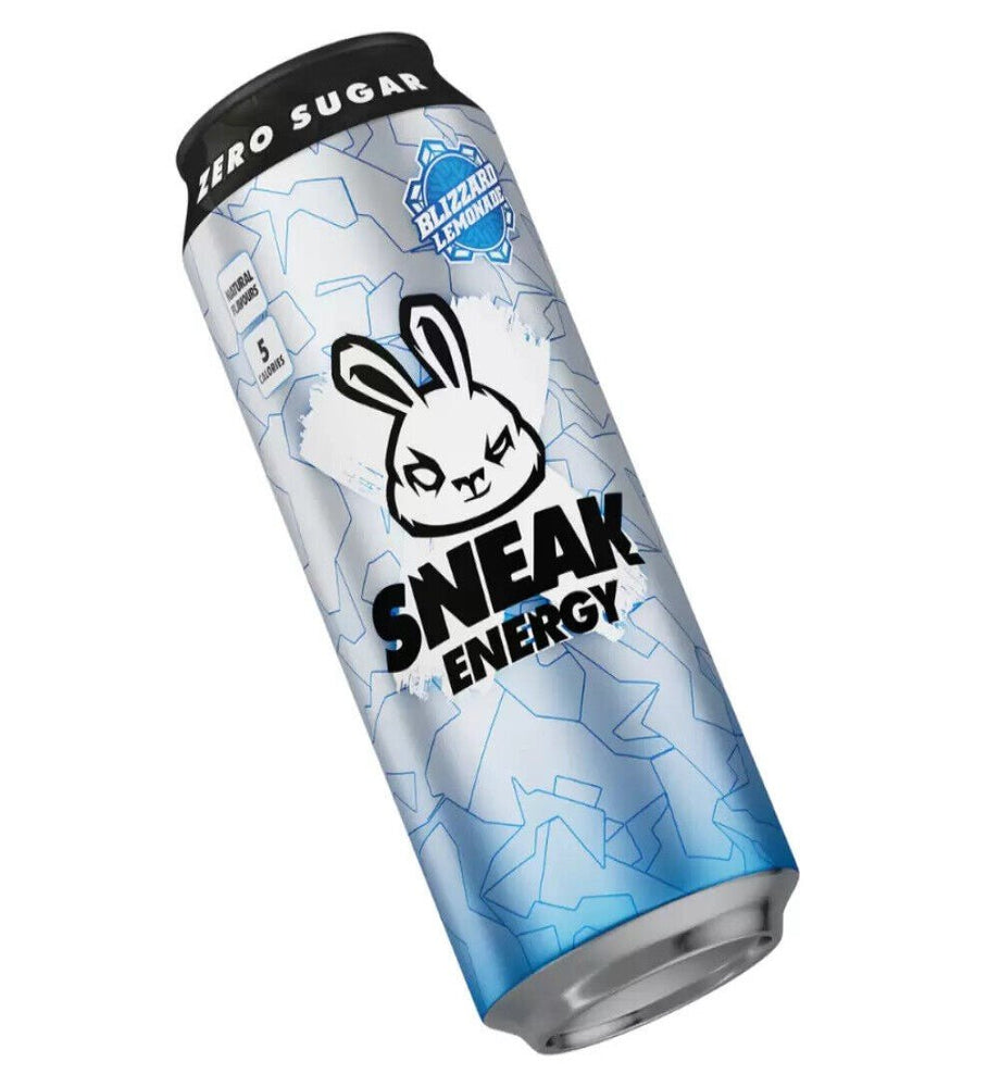 Sneak Energy Blizzard Lemonade Can 500ml - Candy Mail UK