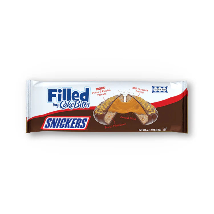 Filled By Cake Bites Snickers 60g
