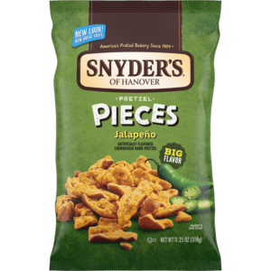 Snyder's Pretzel Jalapeño Pieces 318g - Candy Mail UK