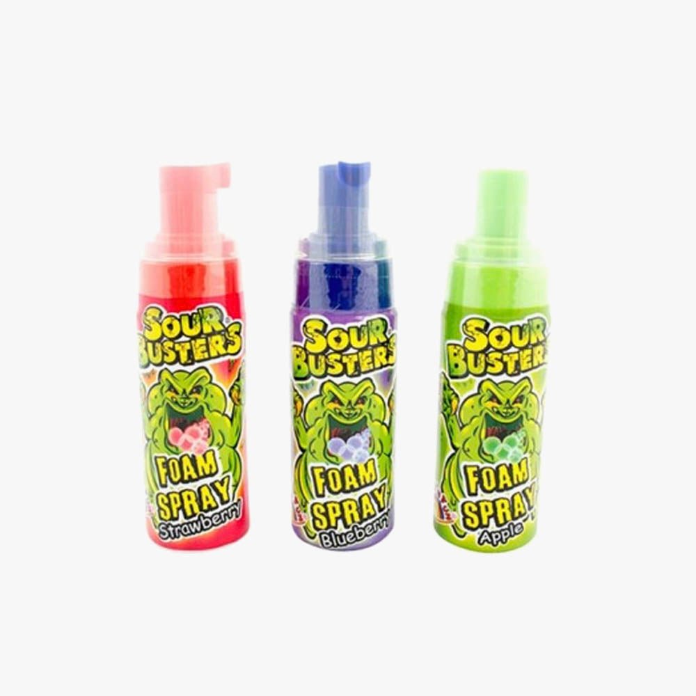 Sour Busters Foam Spray 40ml - Candy Mail UK