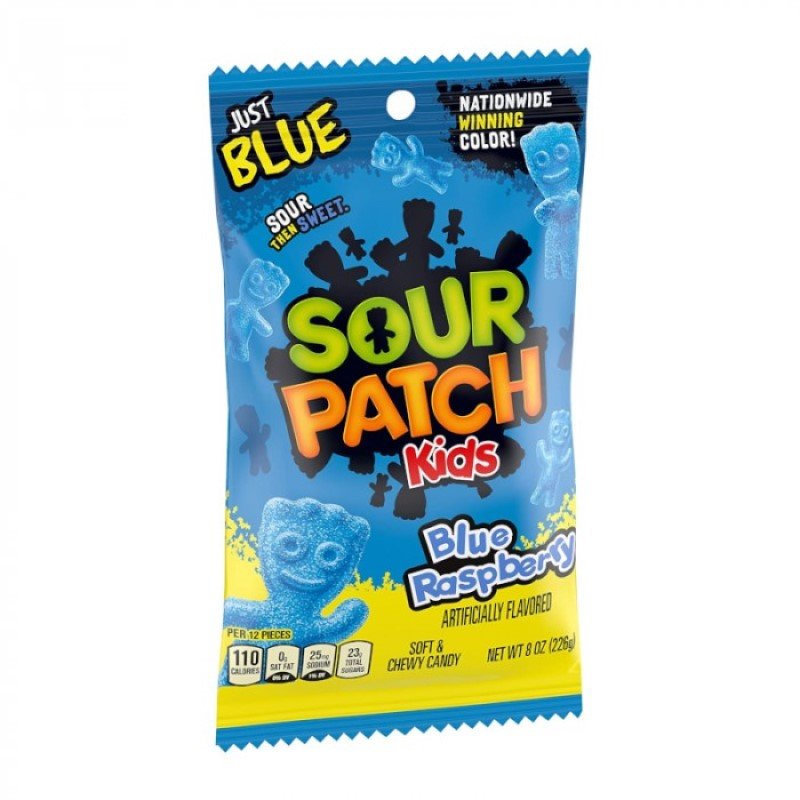 Sour Patch Kids Blue Raspberry 226g - Candy Mail UK