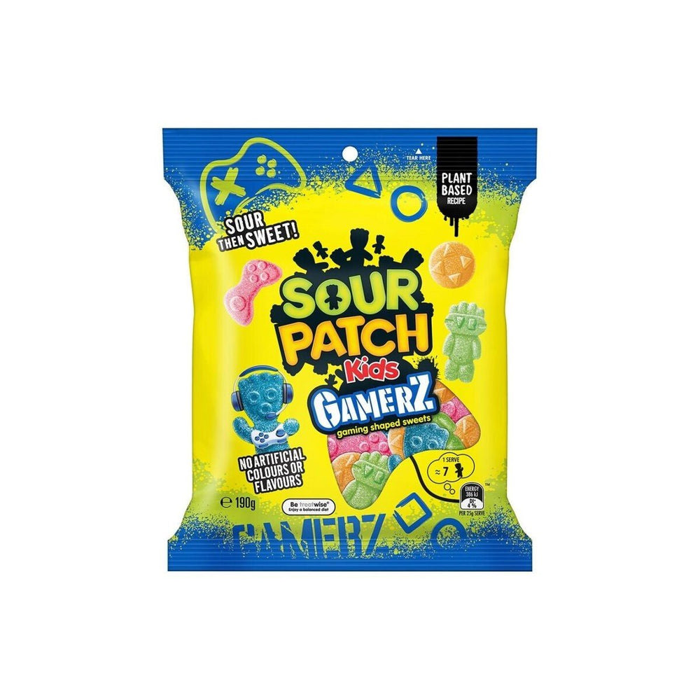 Sour Patch Kids Gamerz (Australia) 190g - Candy Mail UK