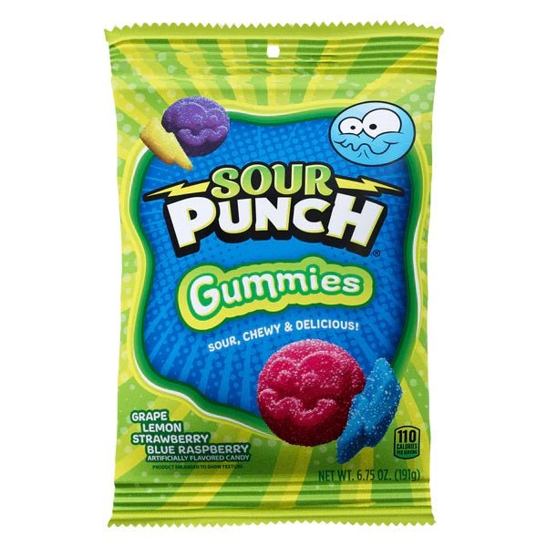 Sour Punch Gummies 191g - Candy Mail UK