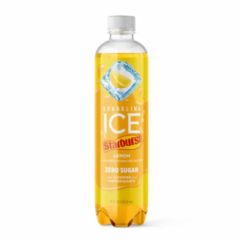 Sparkling Ice® Starburst™ Lemon Flavoured Sparkling Water (Copy) - Candy Mail UK