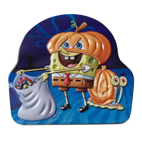 Spongebob Spooky Citrus Tin 42.5g - Candy Mail UK