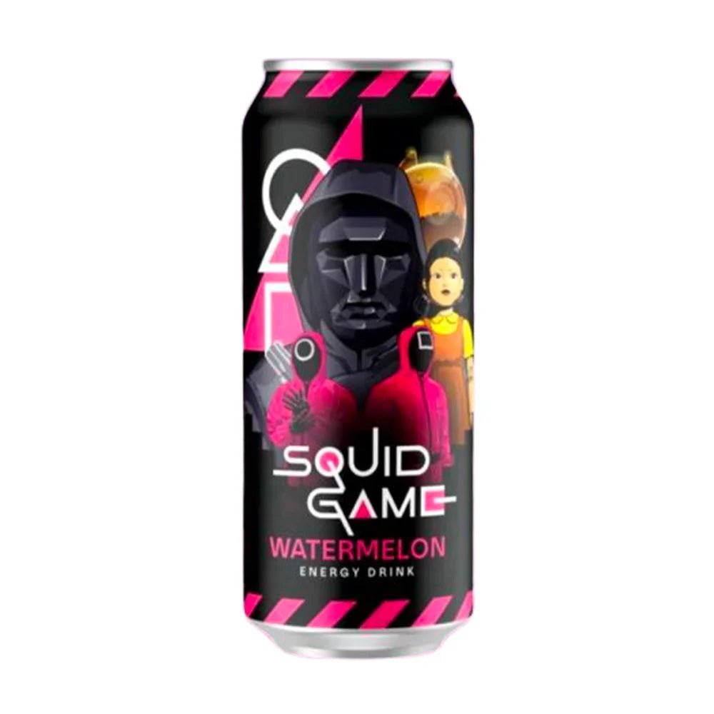 Squid Game Energy Drink Watermelon 330ml - Candy Mail UK