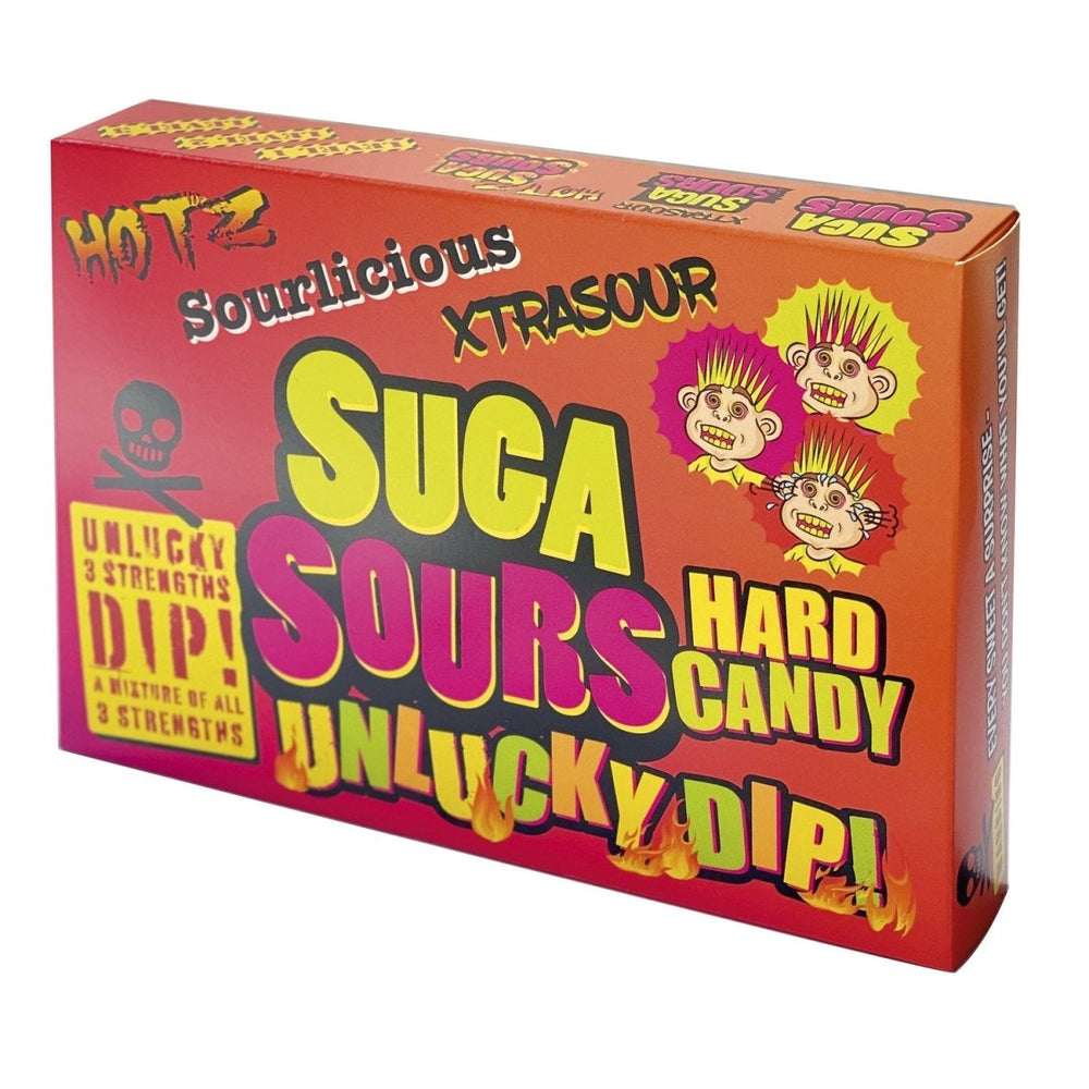 Suga Sours Unlucky Dip 100g - Candy Mail UK