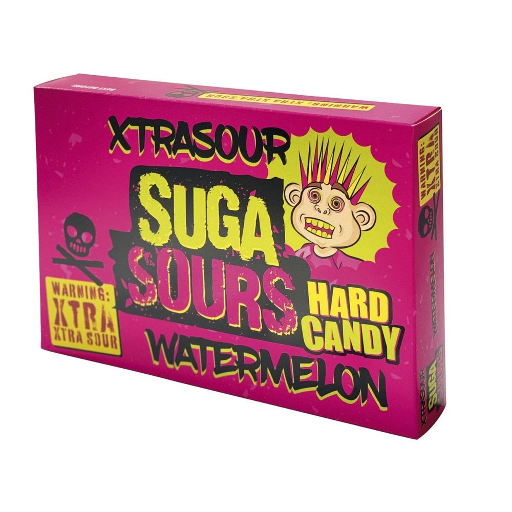 Suga Sours XtraSour Watermelon 100g - Candy Mail UK