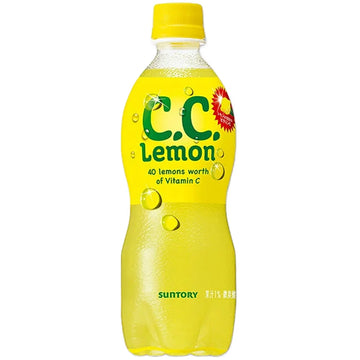 Suntory C.C. Lemon 500ml – Japanese Sparkling Lemon Soda