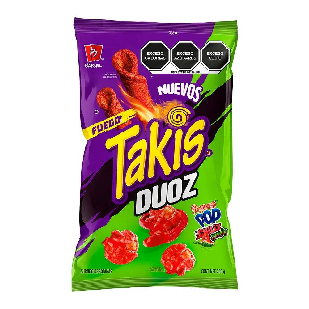 Takis Duoz Pop Chilix Sandia 250g (Mexico) - Candy Mail UK