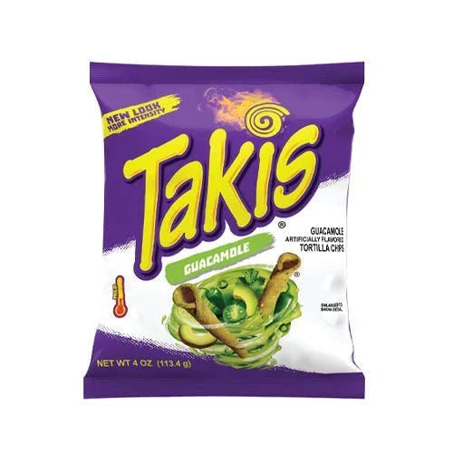 Takis Guacamole 92g Best Before 24th April 2024 Best Before (17/01/24) - Candy Mail UK