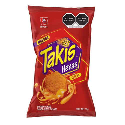 Takis Hexas Queso 50g (Mexican) - Candy Mail UK