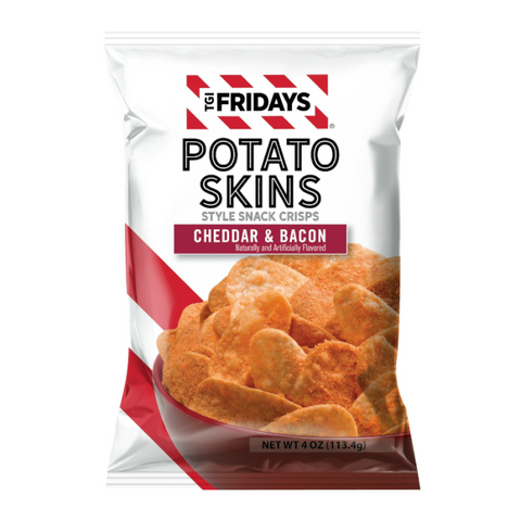 TGI Fridays Cheddar & Bacon Potato Skins 85g