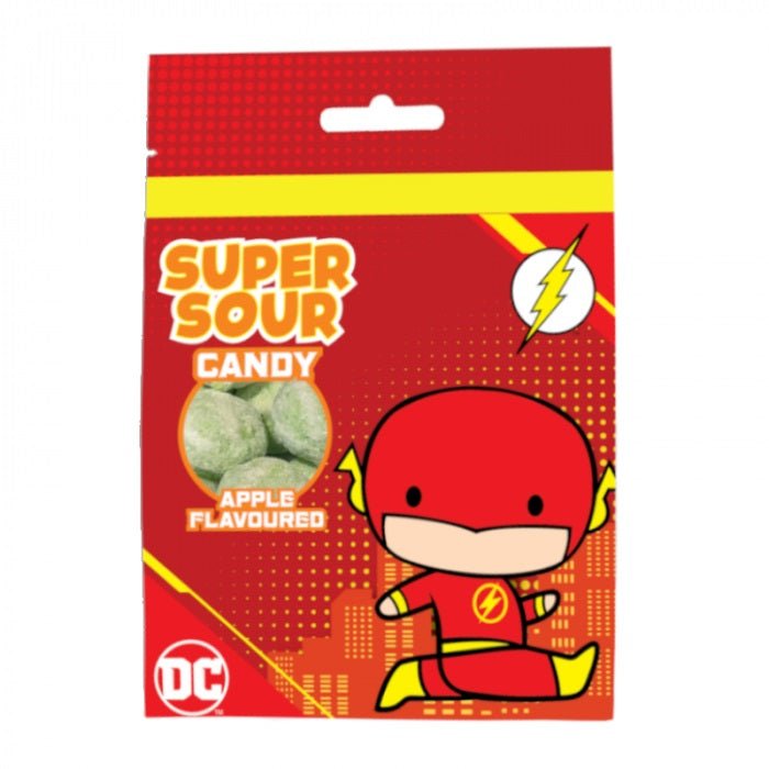 The Flash Super Sour Apple Flavour Candy 90g - Candy Mail UK